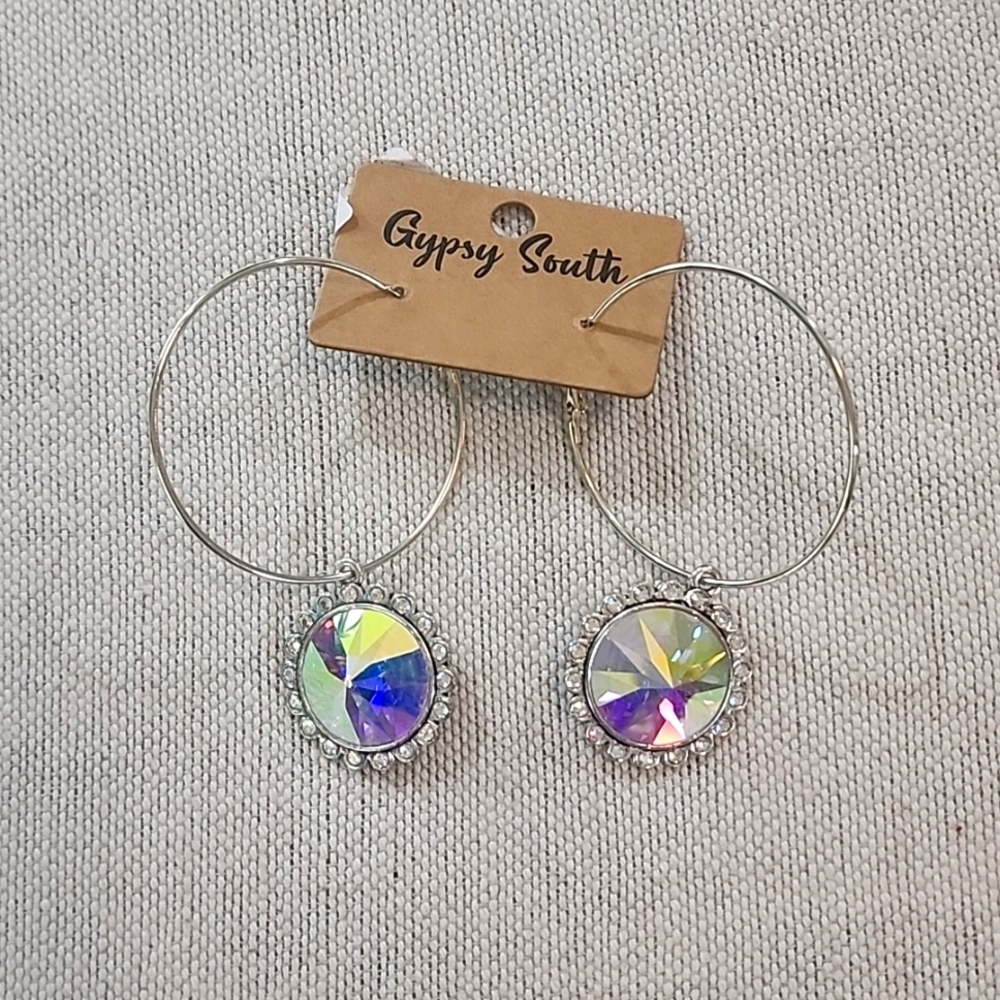 Silver Bling Earrings